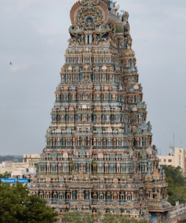 Meenakshi temple architecture 