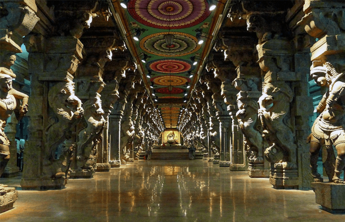 Meenakshi temple architecture 