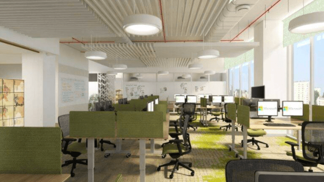 Microsoft Launches Its Noida Office Inspired By Taj Mahal | The Decor ...