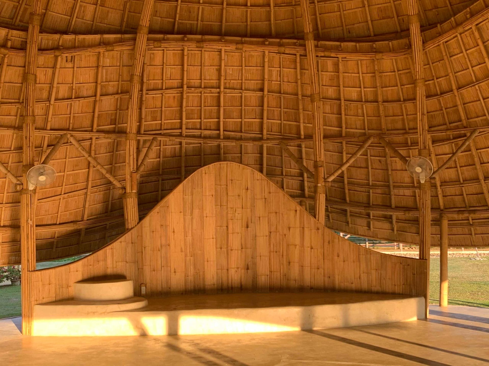 Bamboo Meditation by Chiangmai Life Construction (CLC) 4 Bamboo Meditation Cathedral & Sunset Sala by CLA