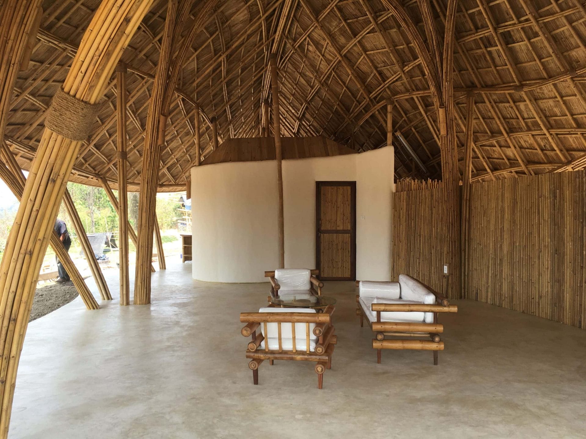 Bamboo Meditation by Chiangmai Life Construction (CLC) 5 Bamboo Meditation Cathedral & Sunset Sala by CLA