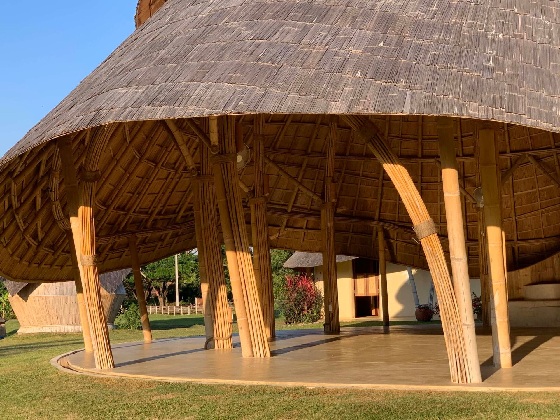 Bamboo Meditation by Chiangmai Life Construction (CLC) 2 Bamboo Meditation Cathedral & Sunset Sala by CLA