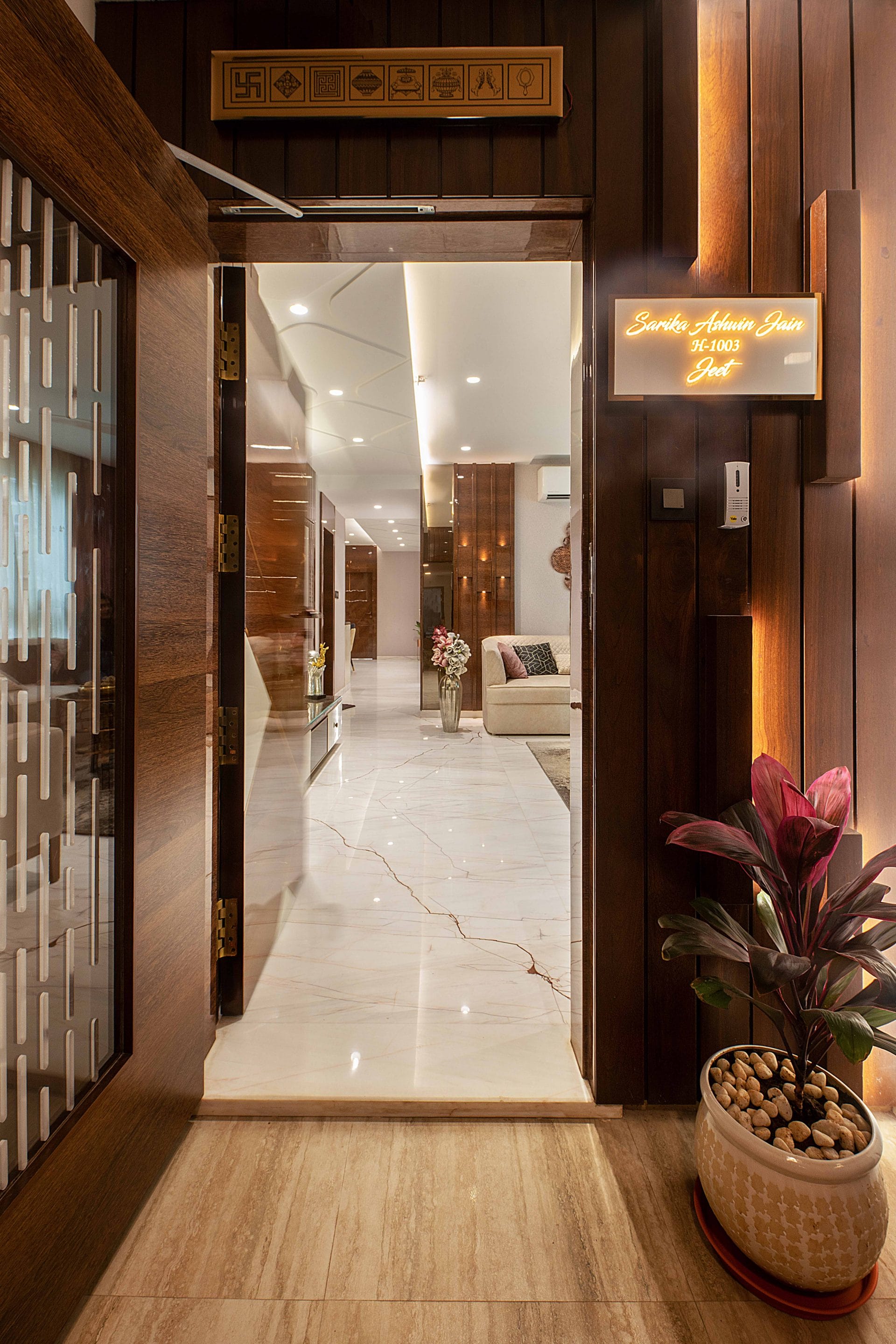 Apartment house designed by Rachana Goyam 1 Midas Luxury Interiors- Rachana Goyam