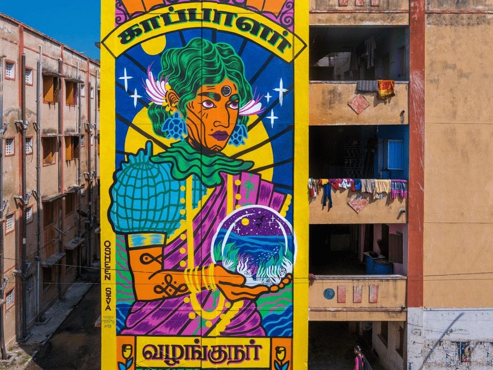 Chennai’s Kannagi Nagar transforms into an art district