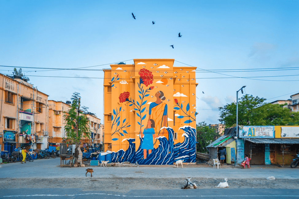 Chennai’s Kannagi Nagar transforms into an art district