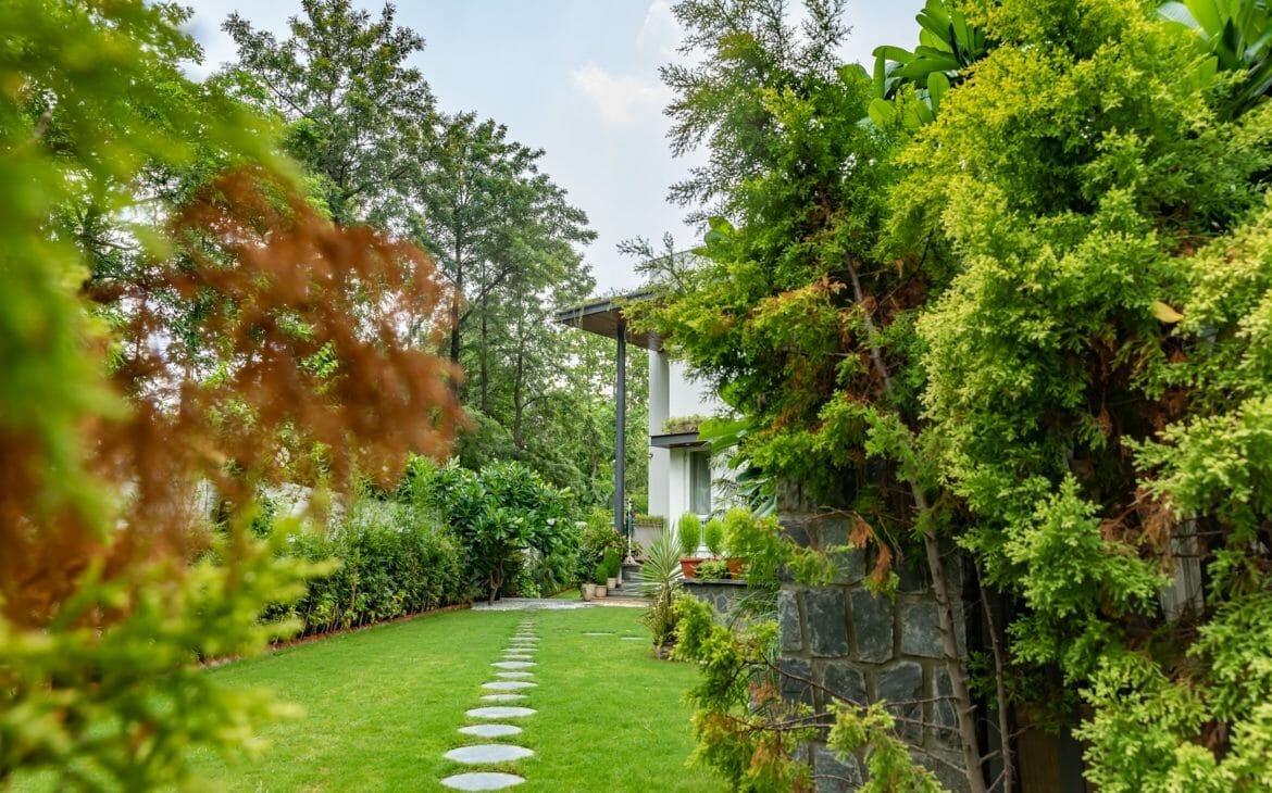 A House that is Surrounded by a Green Footprint 2 Rakhee Shobhit Design Associates