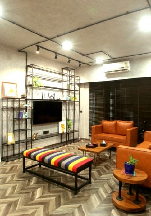 Inc Design Studio's Surprising Modern Apartment In Mumbai Parel 1 Crecent bay 3
