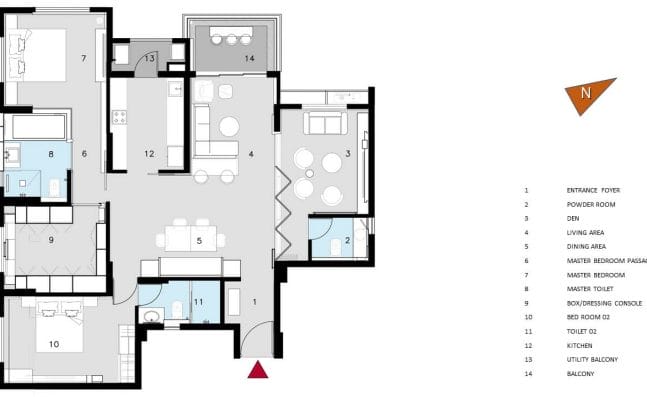 Priyadharshini penthouse 2