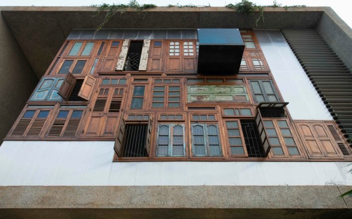 Collage House: Redefining Architecture of Recycled Materials 2 Collage House