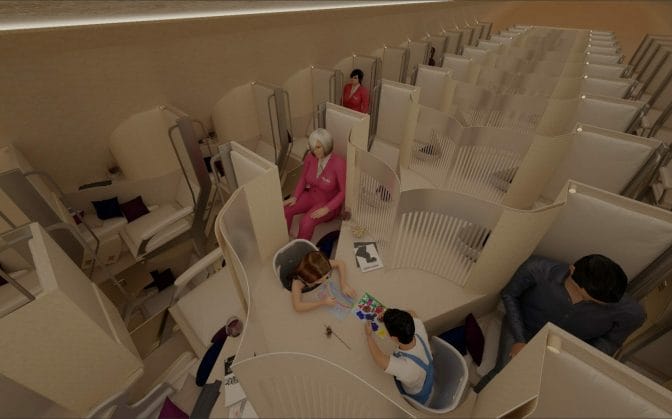 Aircraft cabin design