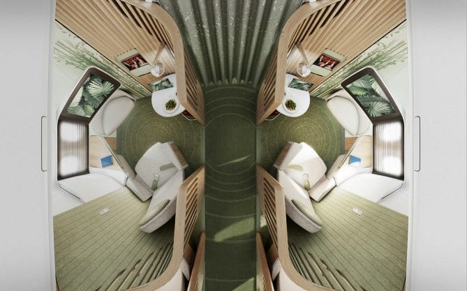 Aircraft cabin design