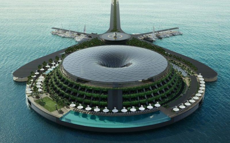 Eco-Floating Hotel