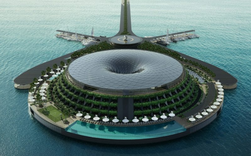 Eco-Floating Hotel