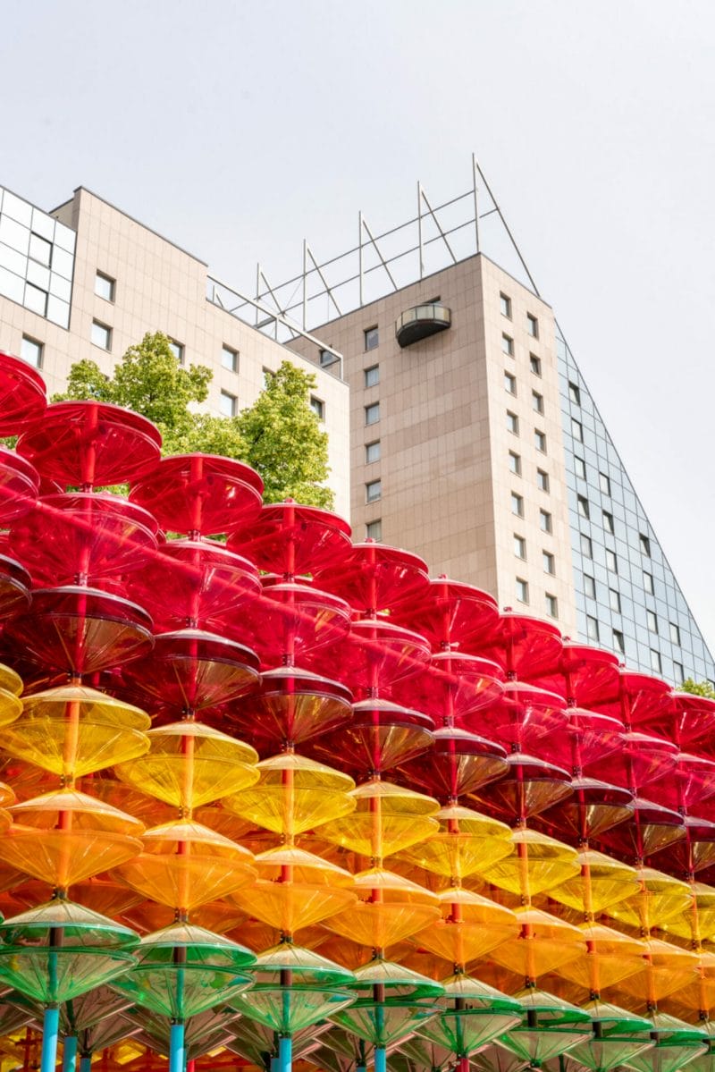 ‘Filtered Rays’ A Permanent Installation Designed by Yinka Ilori Set Up in Germany’s Berlin
