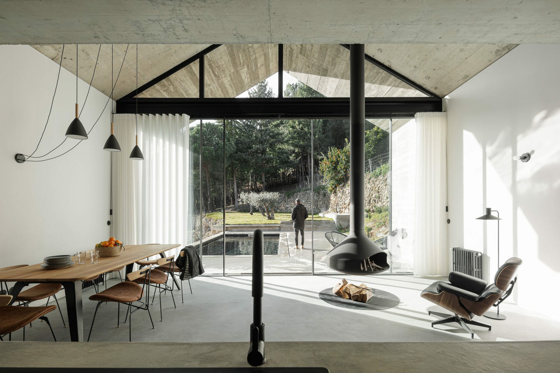 Casa NaMora The Farmhouse in Portugal that marries Granite and Concrete 