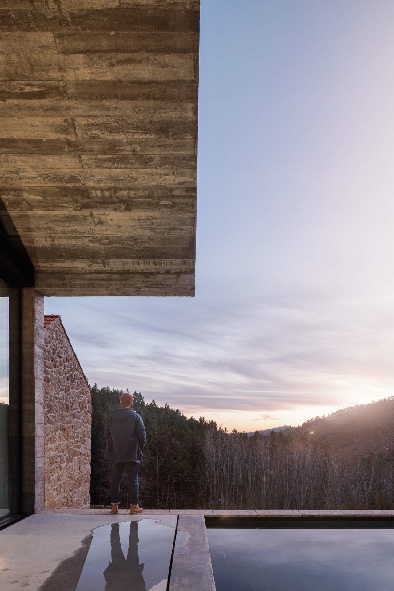 Casa NaMora The Farmhouse in Portugal that marries Granite and Concrete 