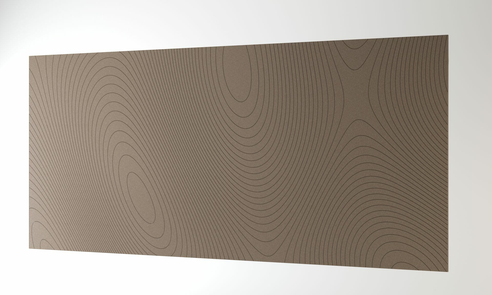 wall panels by impact acoustics