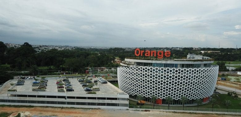the new headquarters of Orange Côte D'Ivoire