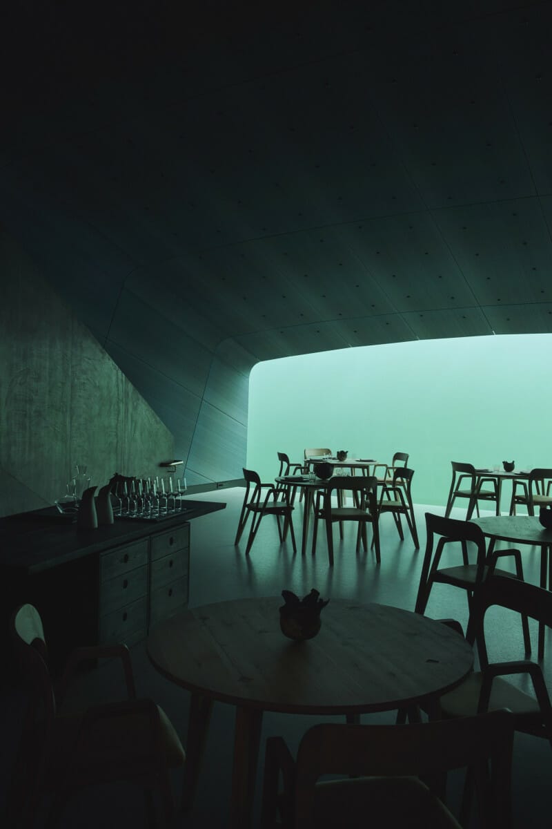 Underwater Restaurant Designed by Snøhetta Is the First of its Kind in Europe