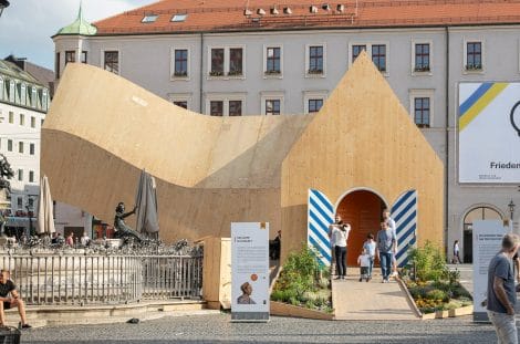 Fuggerei Next500 Pavilion by MVRDV is a mixture of Nostalgia and vision