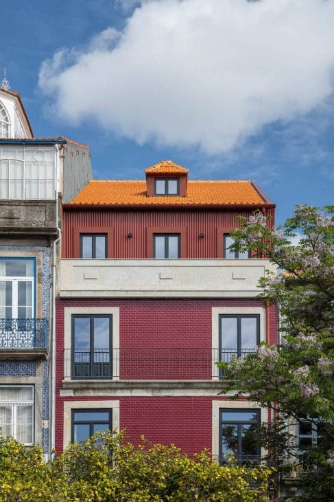 São Lázaro appartments in Lisbon integrates minimal aesthetics with classic design elements