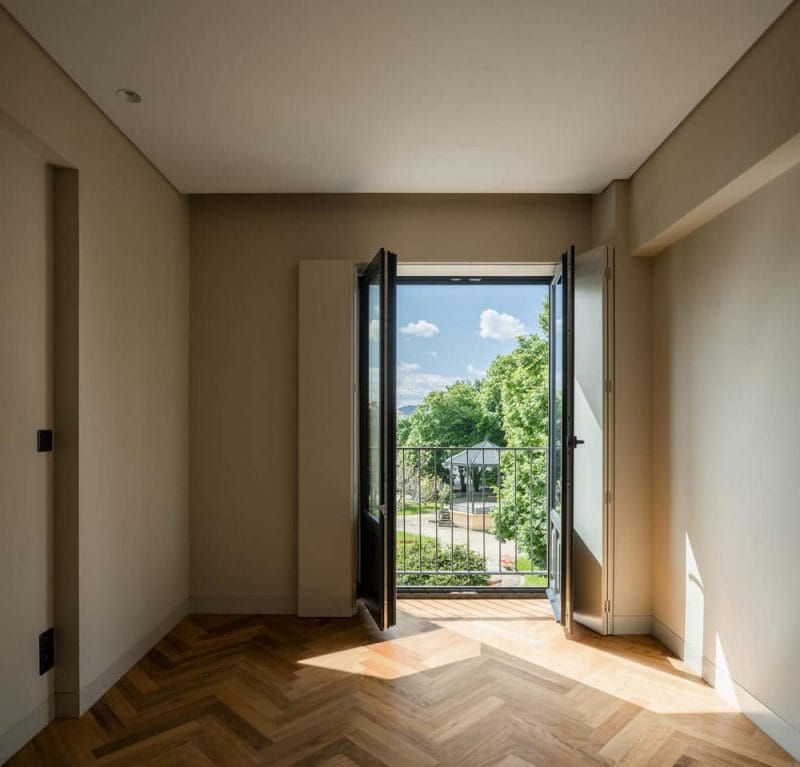 São Lázaro apartments in Lisbon integrates minimal aesthetics with classic design elements