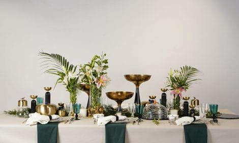 Ira Udaipur brings the tableware and linens from their new lifestyle range