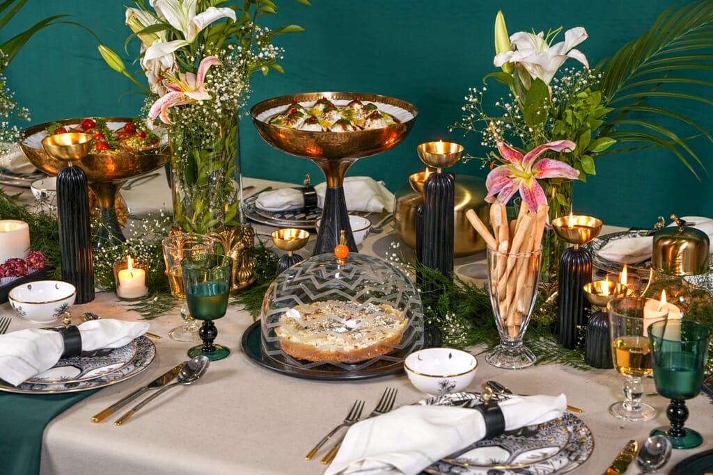 Ira Udaipur brings the tableware and linens from their new lifestyle range