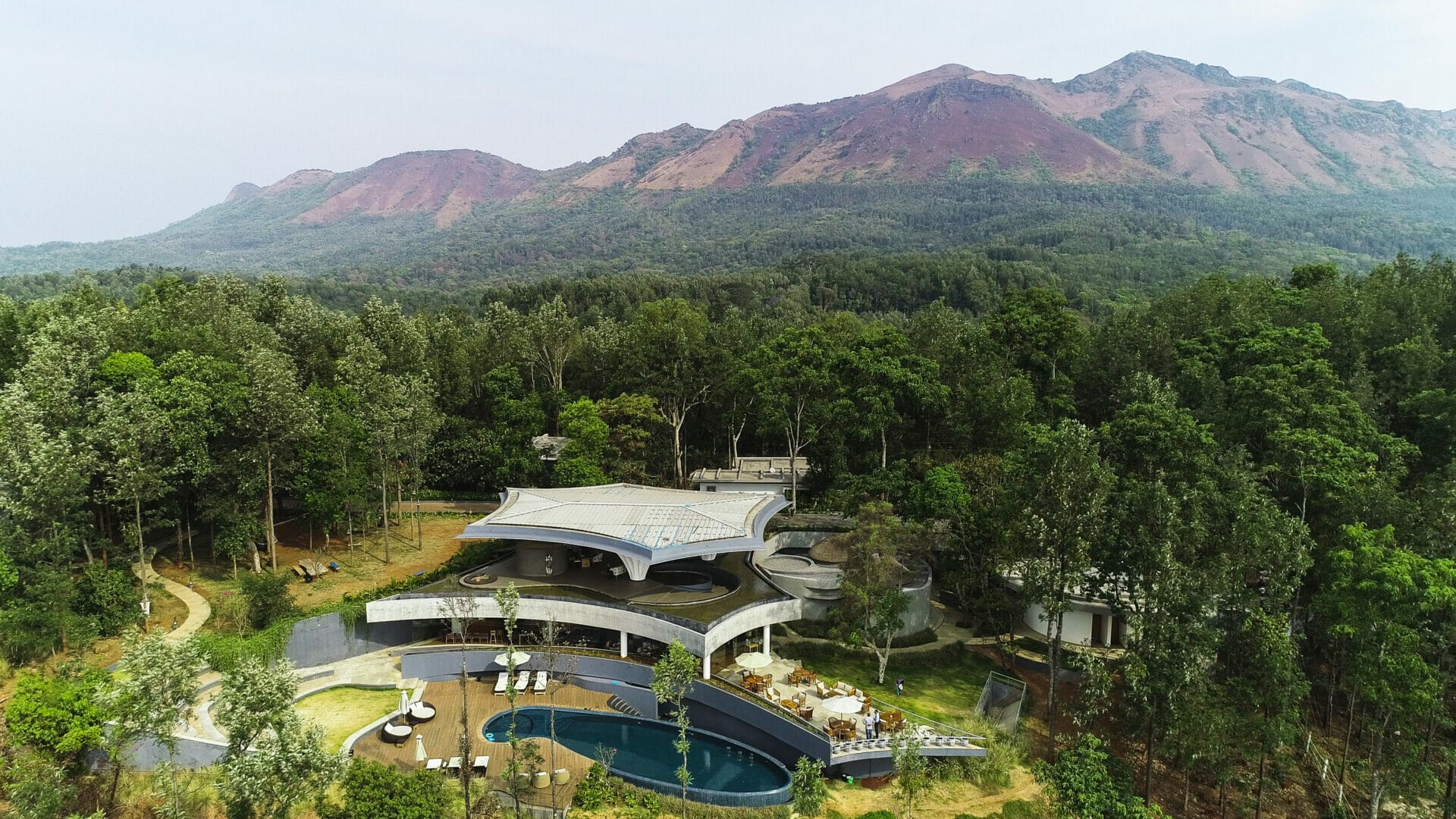 The Java Rain Resort by Cadence architects diffuses the notion of formal villas