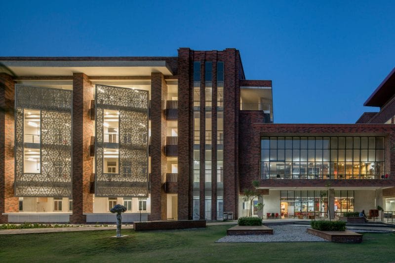 De-touring Ashoka University Campus designed by Perkins Eastman