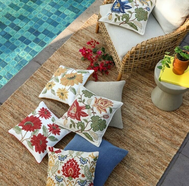 Sarita Handa's Artisanal Summer Cushion Collection