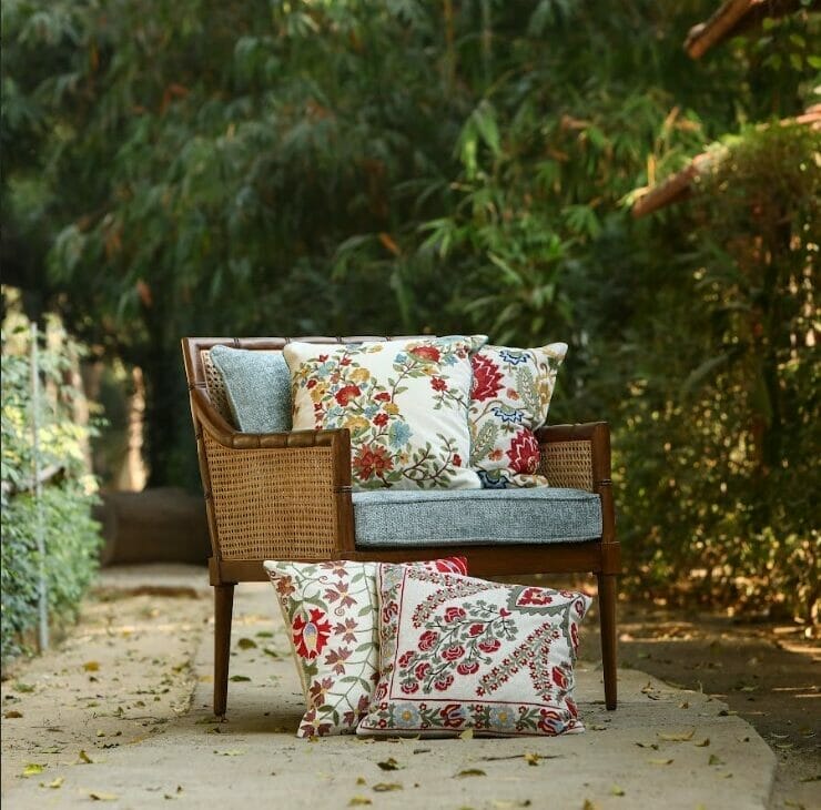 Sarita Handa's Artisanal Summer Cushion Collection