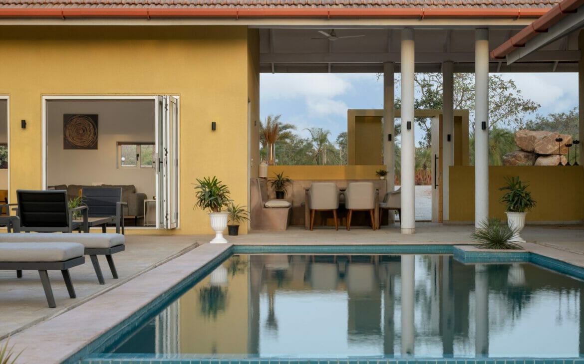 Sienna House: A Raw and Earthy Retreat in Khopoli, Maharashtra, Setting the Standard for Serenity Villas and Farms