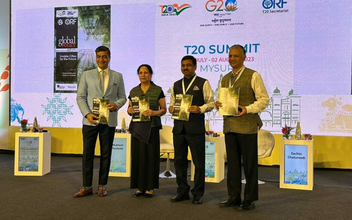 Architects Kukreja and Geeta Mehta Launch 'Liveable Cities for the Future' Compendium at Think 20 Summit1