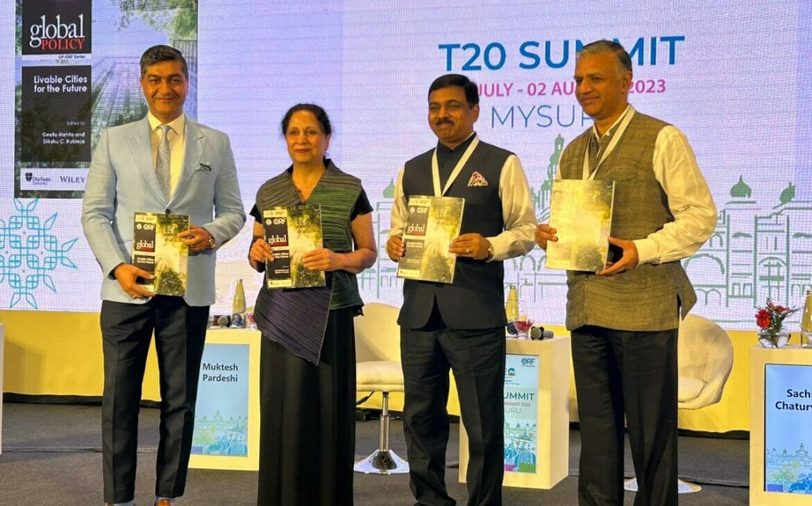 Architects Kukreja and Geeta Mehta Launch 'Liveable Cities for the Future' Compendium at Think 20 Summit1