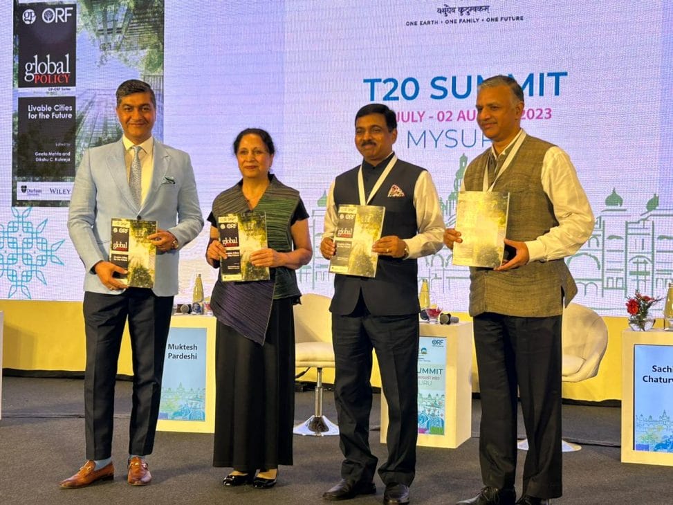Architects Kukreja and Geeta Mehta Launch 'Liveable Cities for the Future' Compendium at Think 20 Summit1
