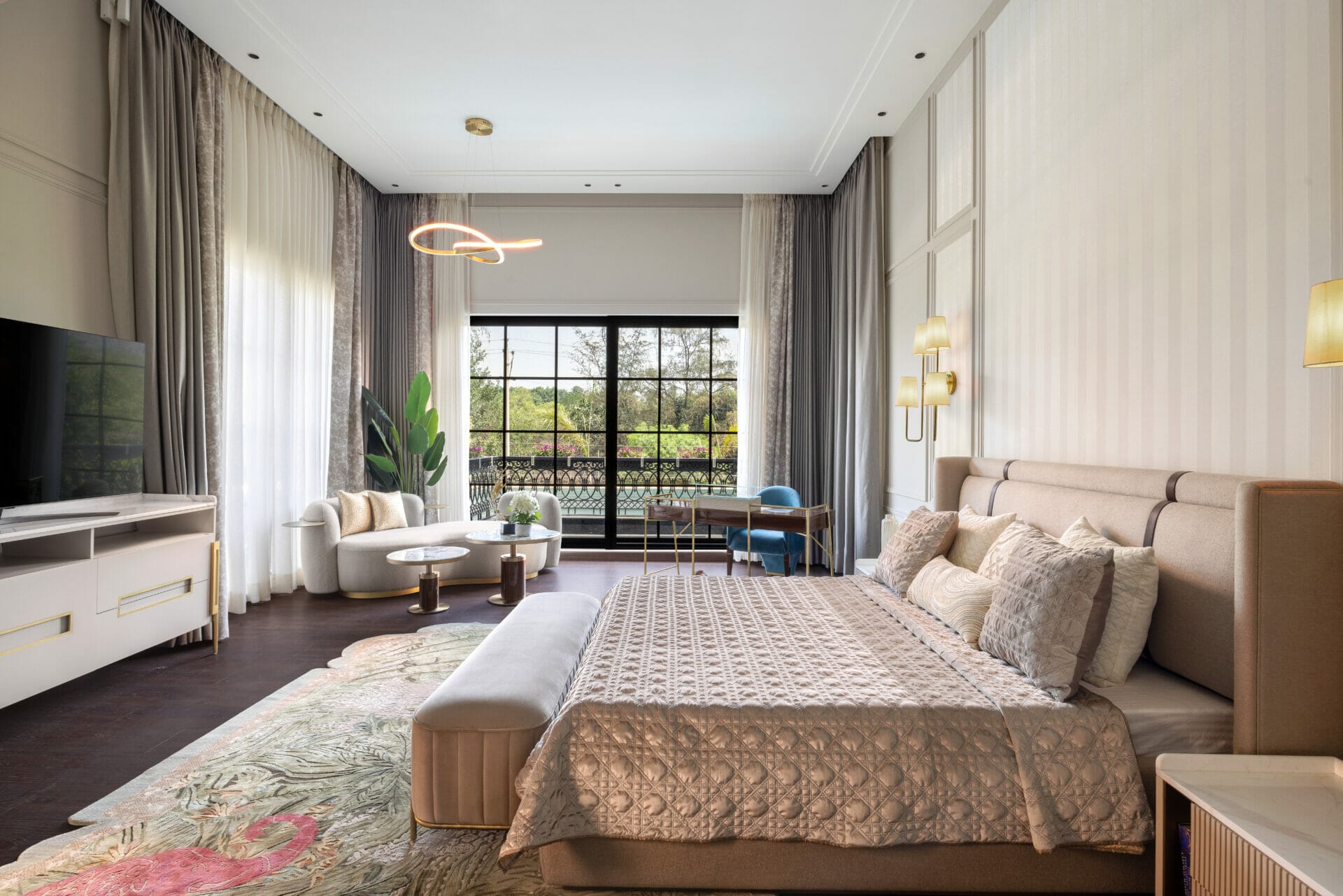 "Villa Verdure: 11,000 sq ft Oasis in Vasant Kunj with 4 Luxe Bedrooms"