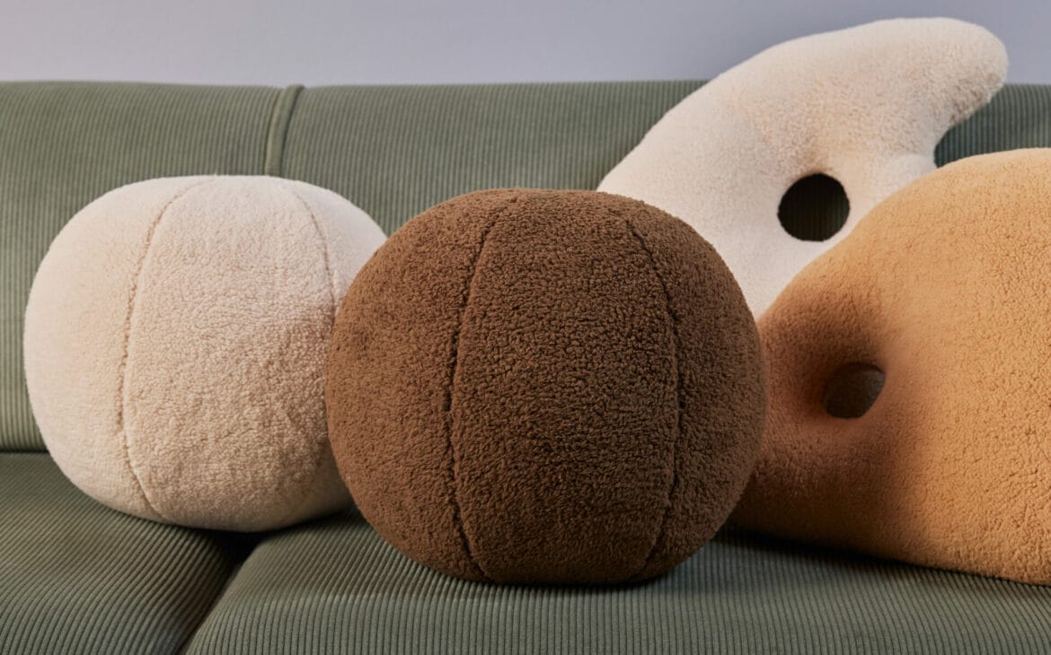 Eris Home Unveils Whimsical 'Shaped Cushions' Collection for Cozy Comfort and Playful Style