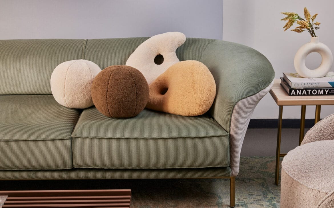 Eris Home Unveils Whimsical 'Shaped Cushions' Collection for Cozy Comfort and Playful Style