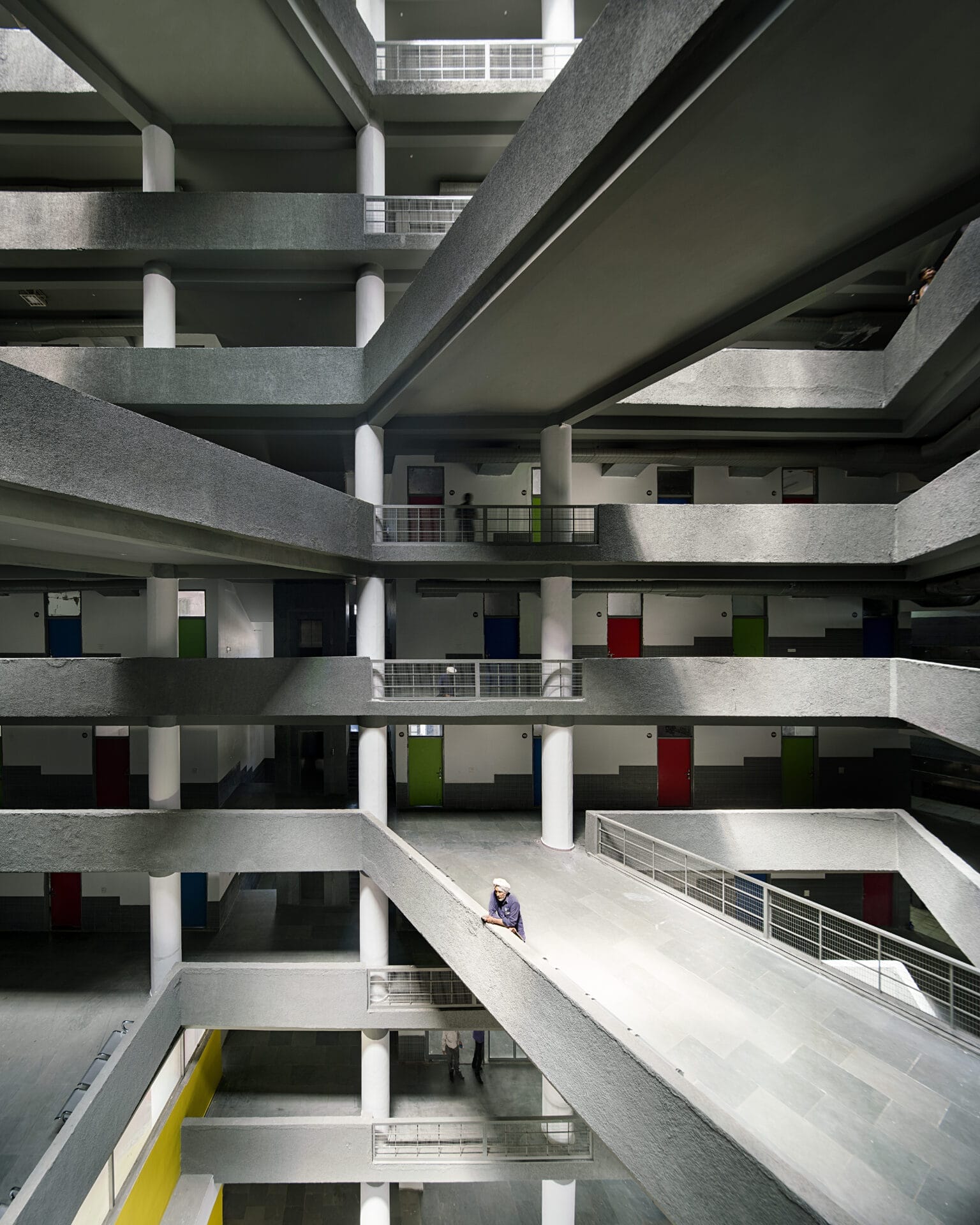 CGC Student Hostel: Embracing Chandigarh's Modernist Legacy 2 CGC Student Hostel Embracing Chandigarhs Modernist Legacy17