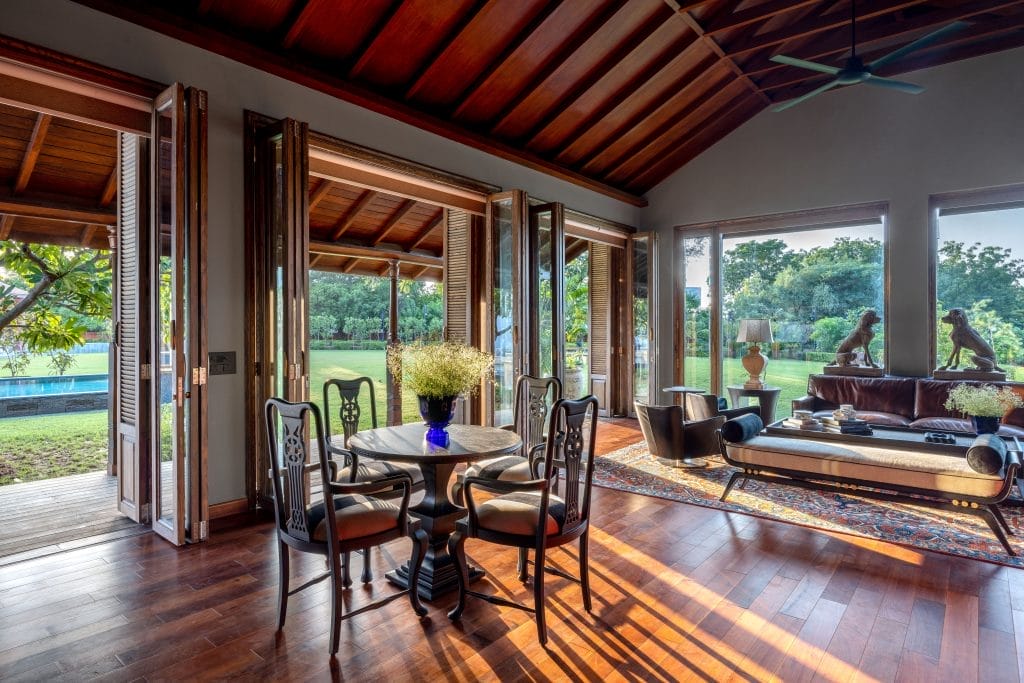 10 Exquisite Holiday Homes in India 24 Wooden Flooring, Jaipur Home
