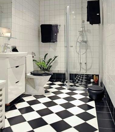 Checkerboards Bathroom design