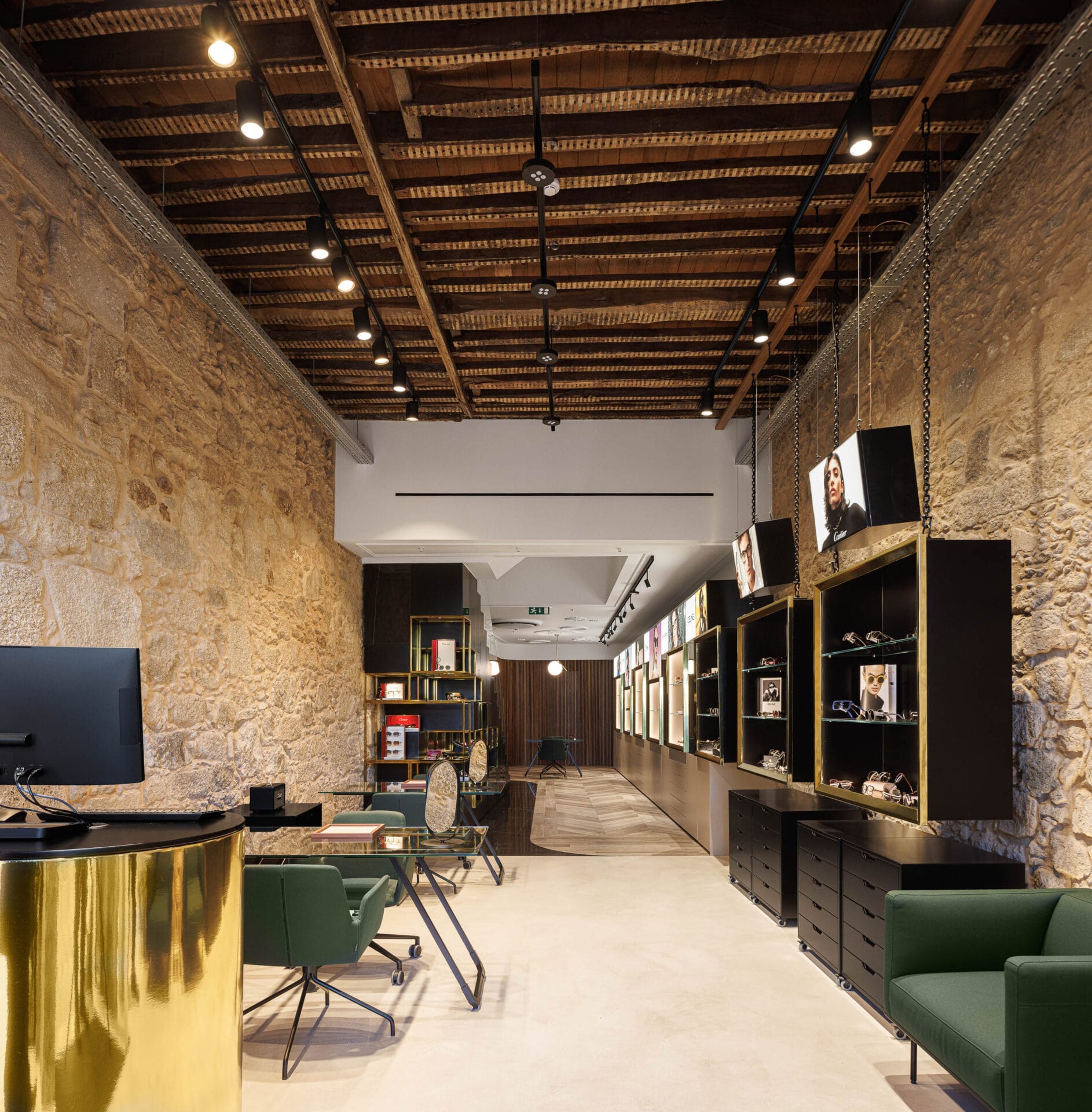 Jorge Oculista Store: A Fusion of Modern and Classic Design by Inception Architects Studio in Braga, Portugal 1 Braga, Portugal