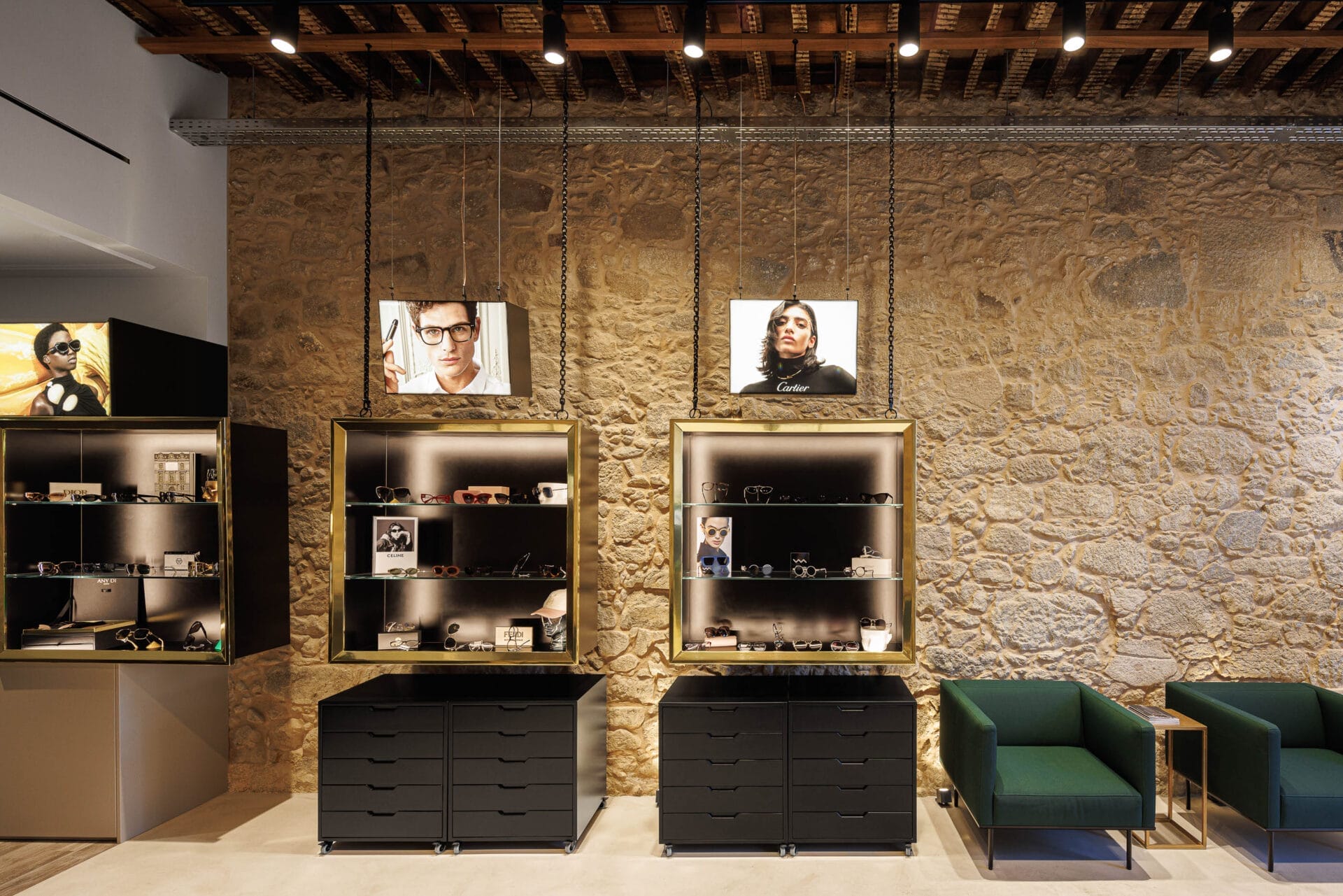 Jorge Oculista Store: A Fusion of Modern and Classic Design by Inception Architects Studio in Braga, Portugal 5 Braga, Portugal