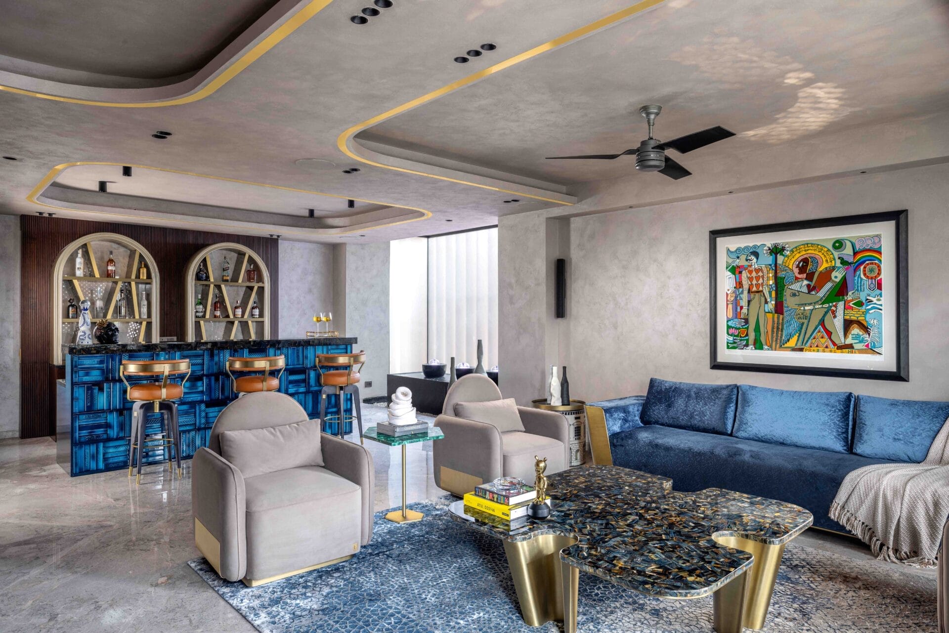 New Delhi Penthouse: A Blend of Subtlety and Elegance for Luxurious Living 4 New Delhi Penthouse