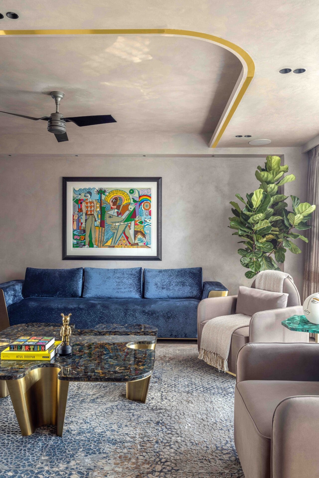 New Delhi Penthouse: A Blend of Subtlety and Elegance for Luxurious Living 16 New Delhi Penthouse