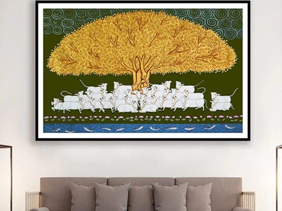 17 Must-Have Paintings as per Vastu to Bring Positive Energy to Your Living Room 13 Tree of Life Paintings