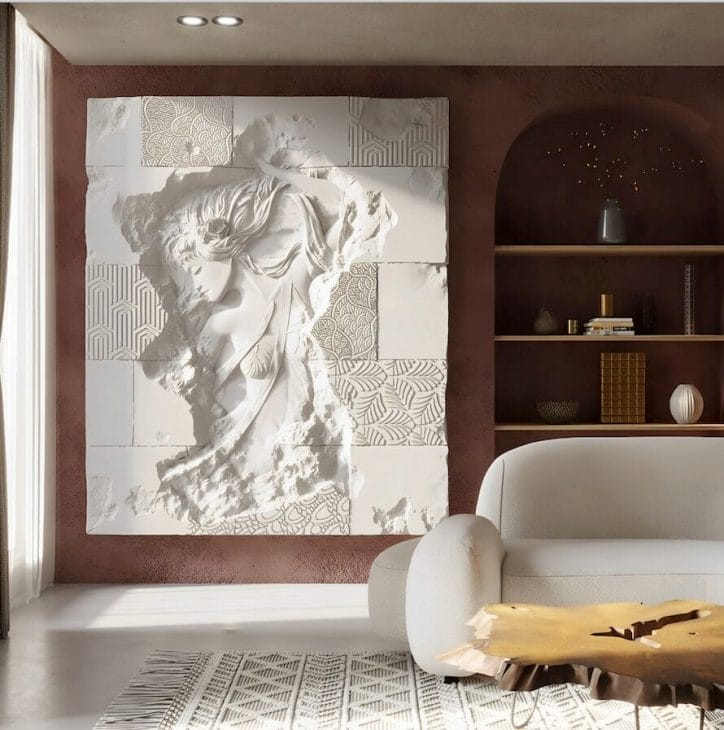 The Decor Journal India | Architecture & Design 8 Antica Ceramica Launches ‘StoneEtch — Pioneering CNC Engraved Stone Panels for Modern Spaces3