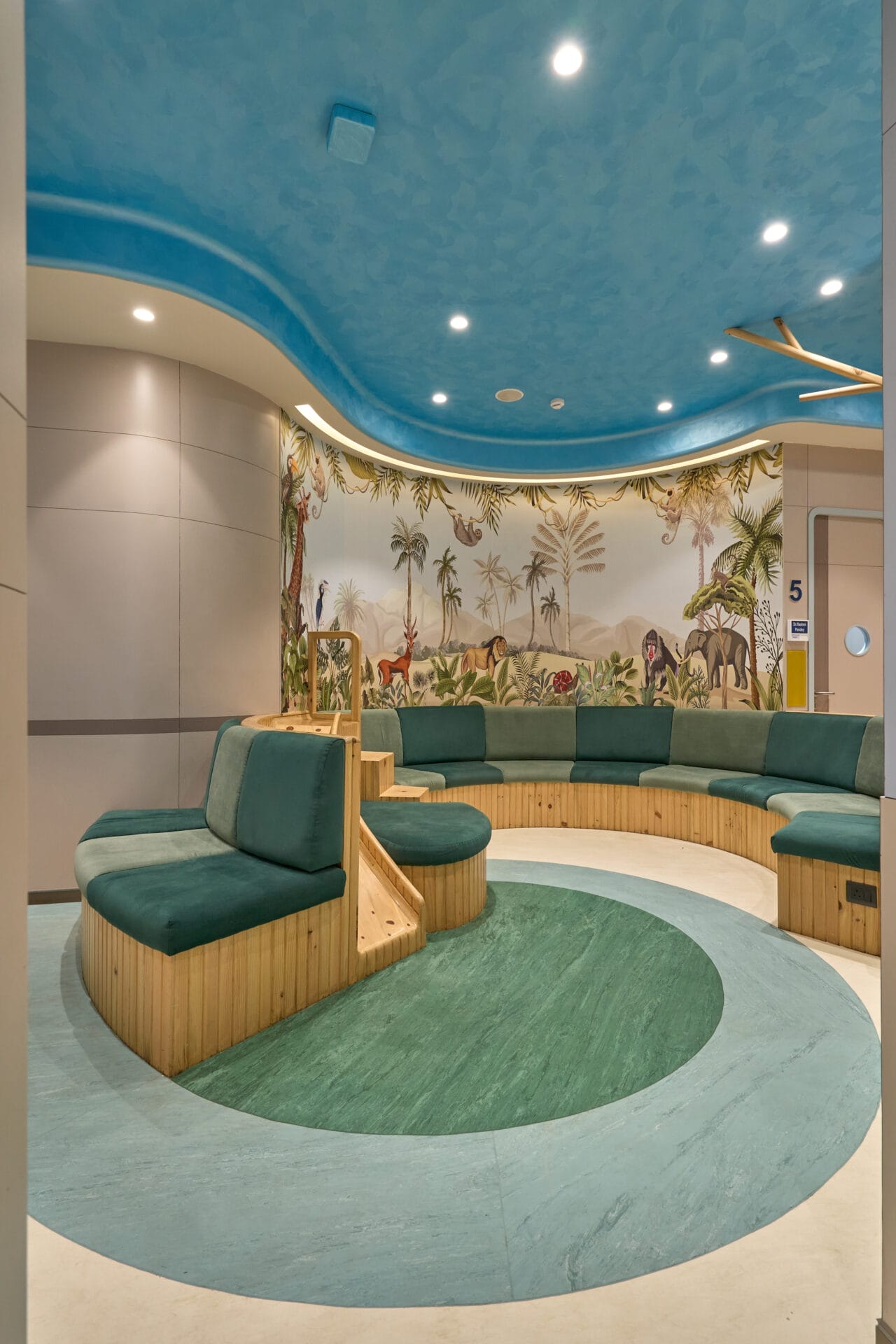 CCAW Clinic in Delhi a New Benchmark in Therapeutic Architecture designed by Arch. Neten and Arch. Ritika of NGA INKIN 3 CCAW Clinic in Delhi Sets a New Benchmark in Therapeutic Architecture for Neurodiverse Children16