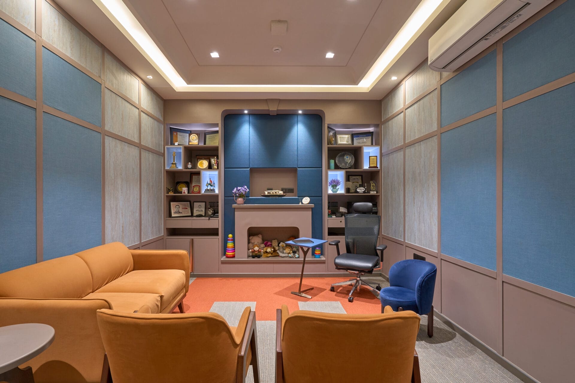 CCAW Clinic in Delhi a New Benchmark in Therapeutic Architecture designed by Arch. Neten and Arch. Ritika of NGA INKIN 6 CCAW Clinic in Delhi Sets a New Benchmark in Therapeutic Architecture for Neurodiverse Children6 1